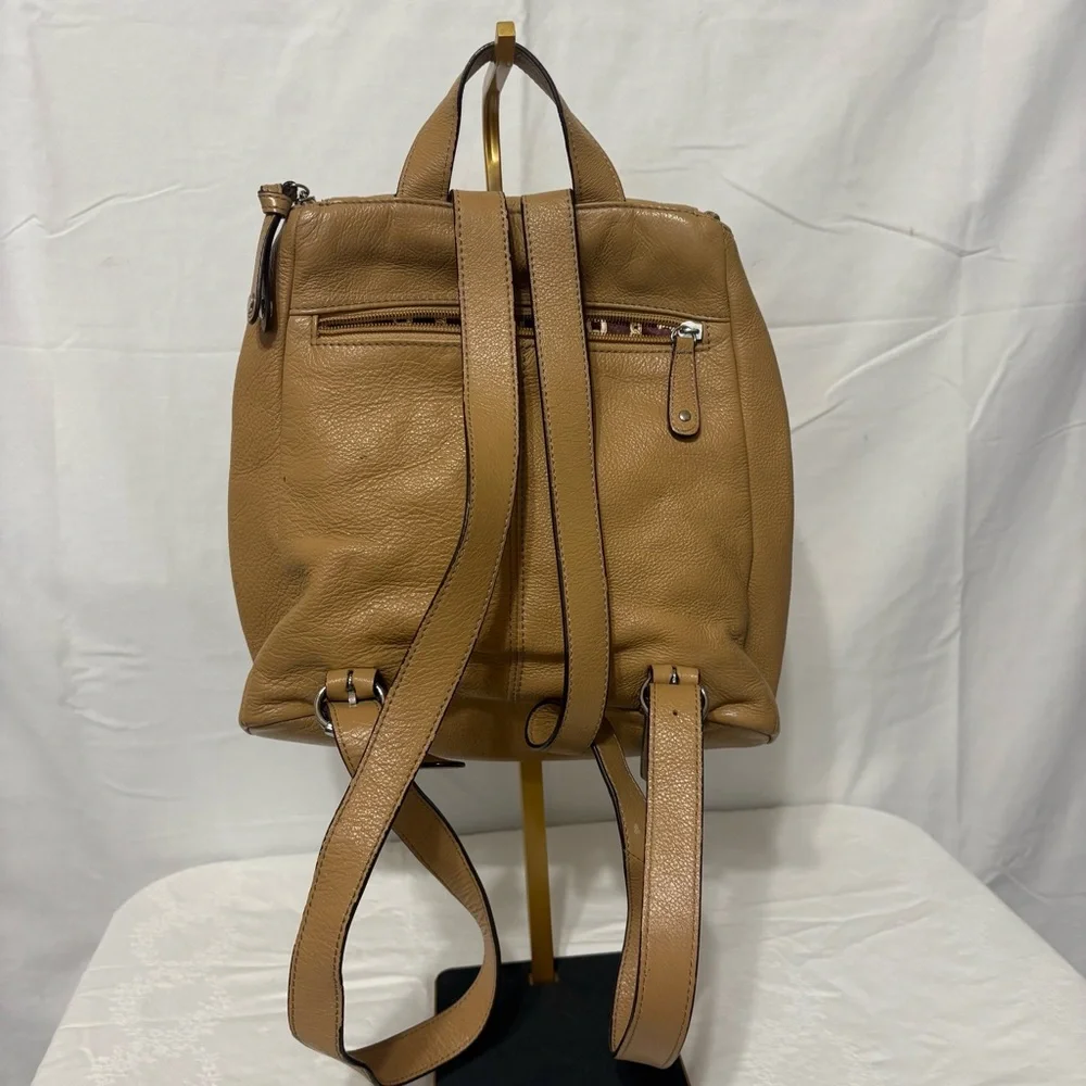 Tignanello leather backpack.